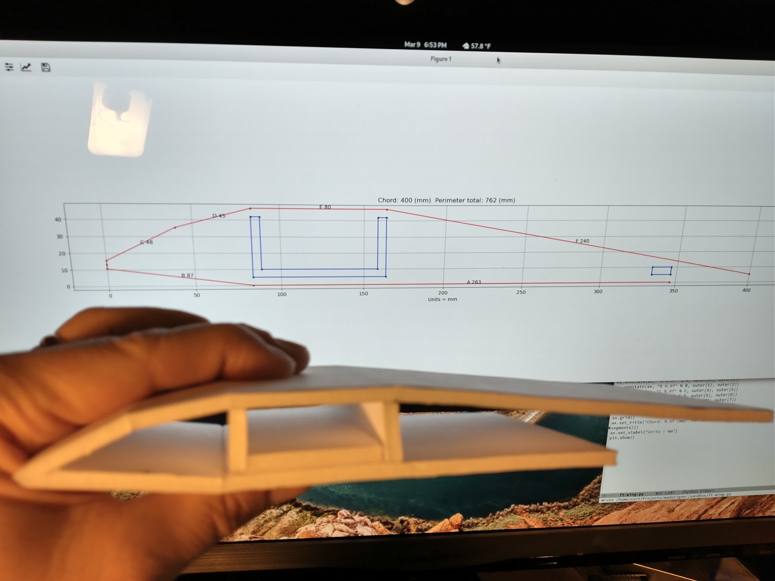 folded wing example